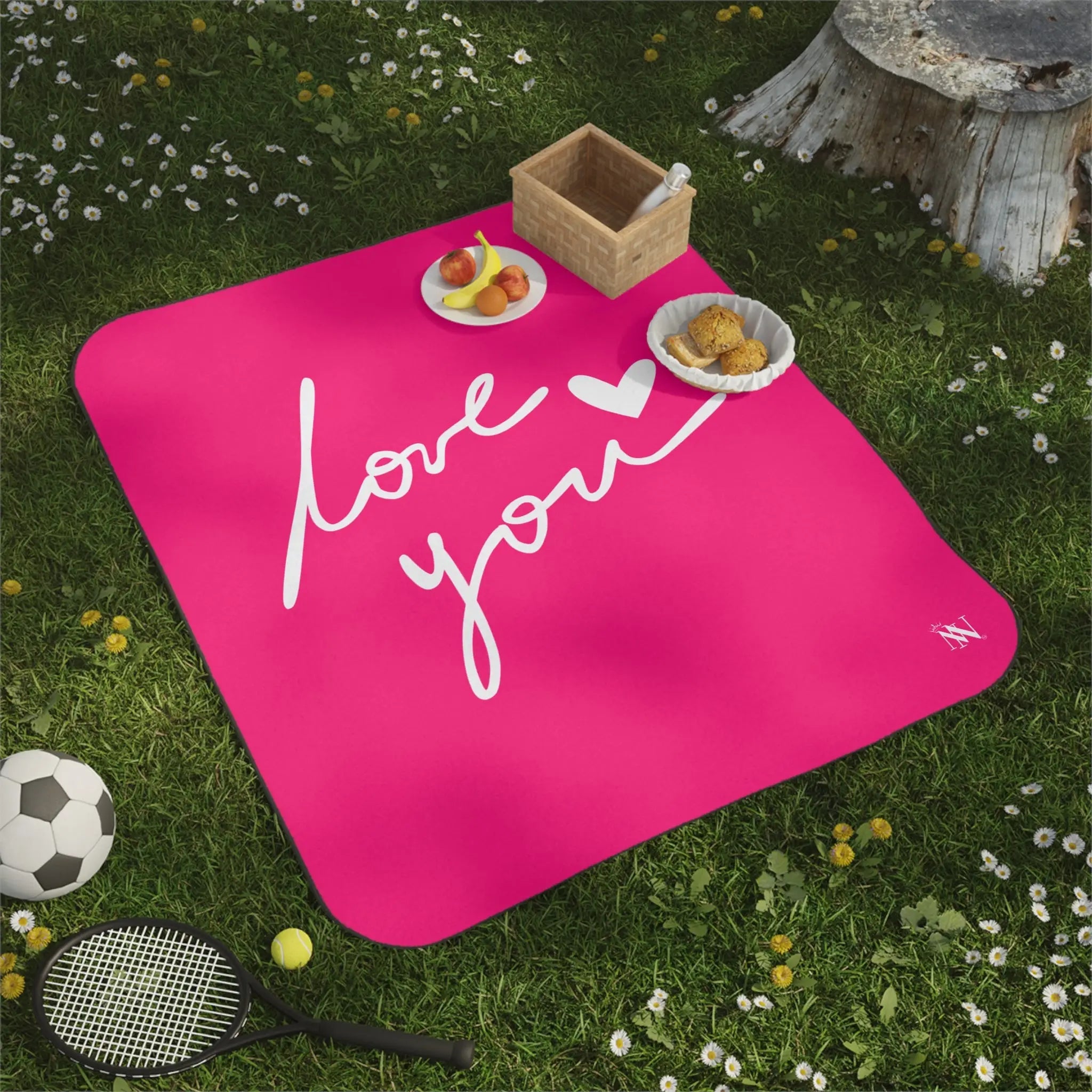 Love You with a Heart Sex Blanket