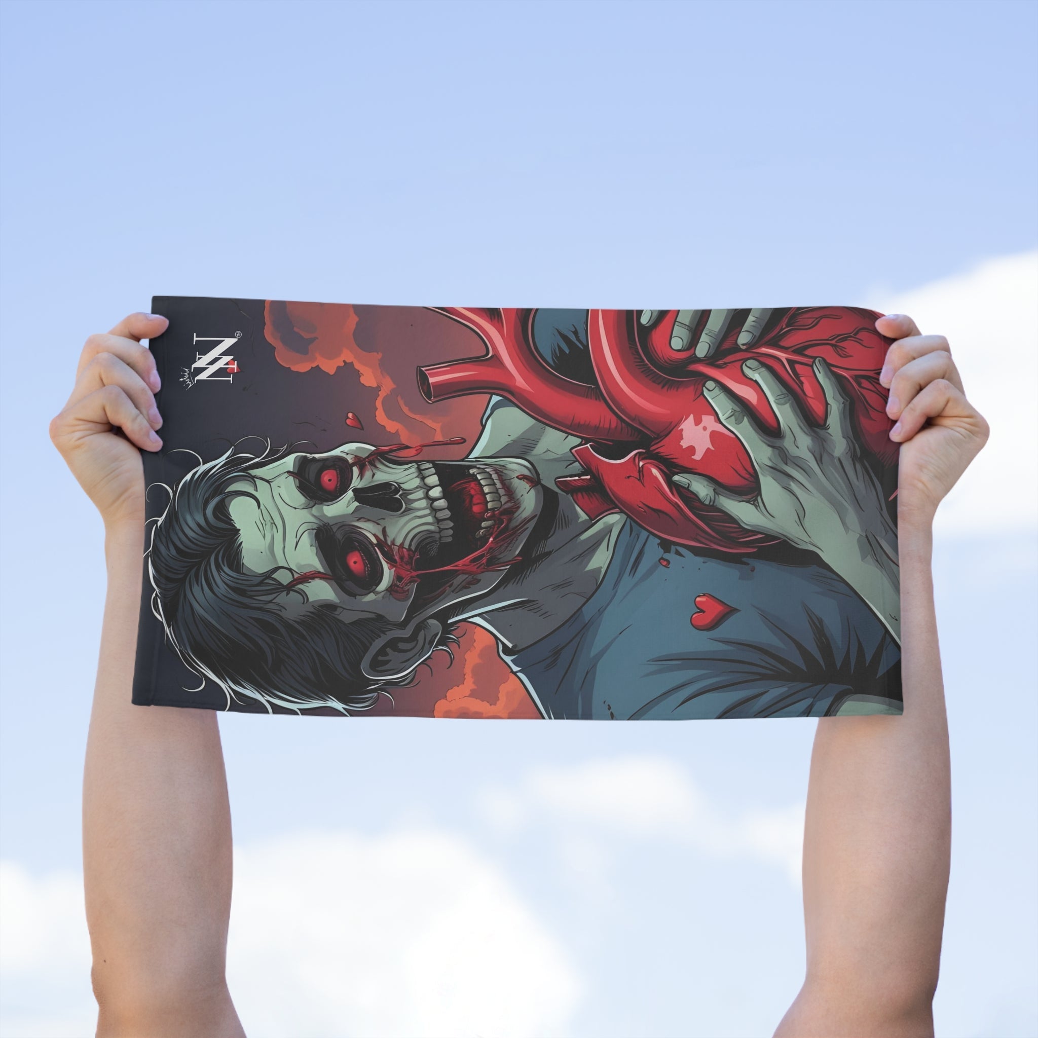 Have My Zombie Heart | Mix & Match Soft Fun-Flirty Lovers’ Towels