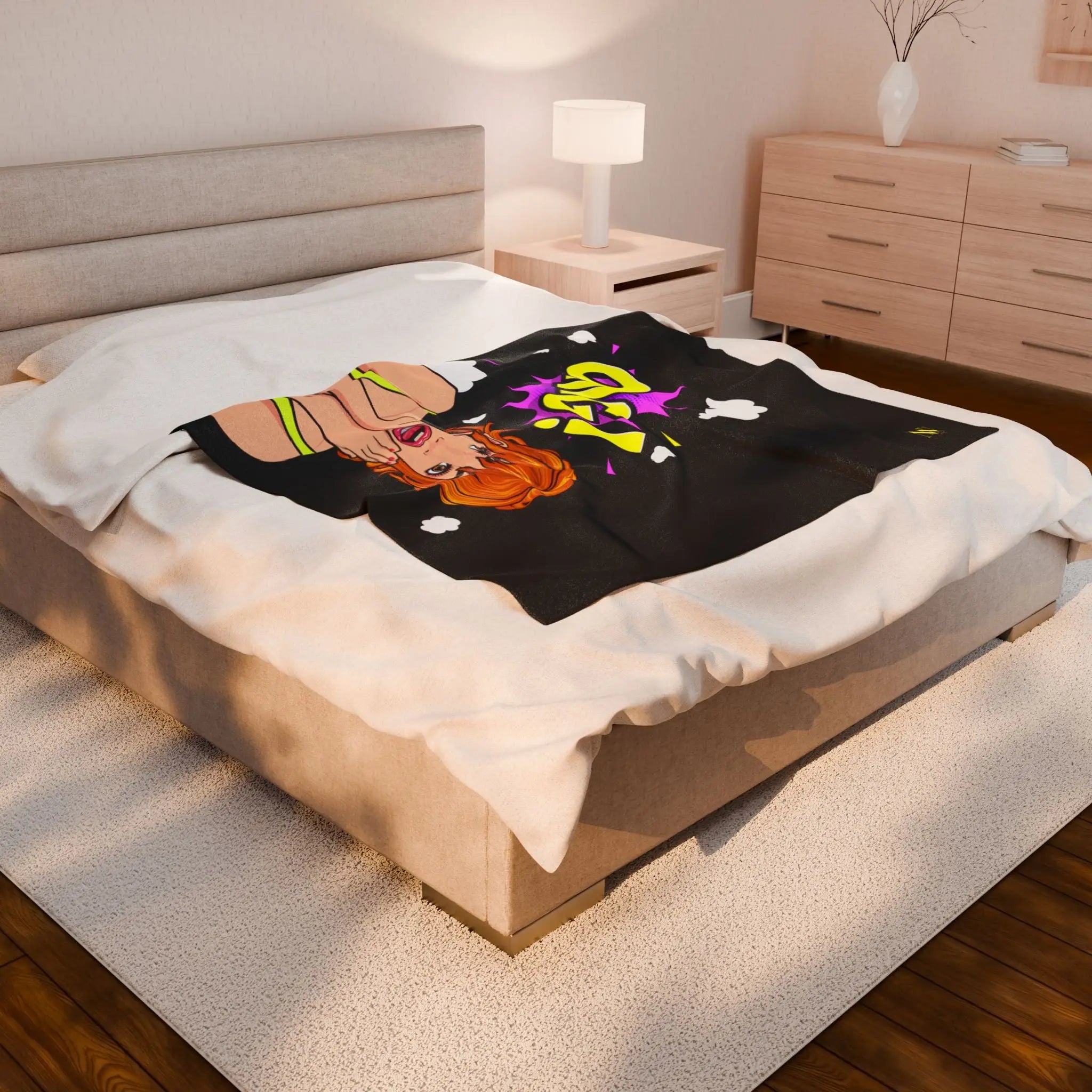 OMG | Mix & Match Velveteen Fun-Flirty Lovers’ Blankets