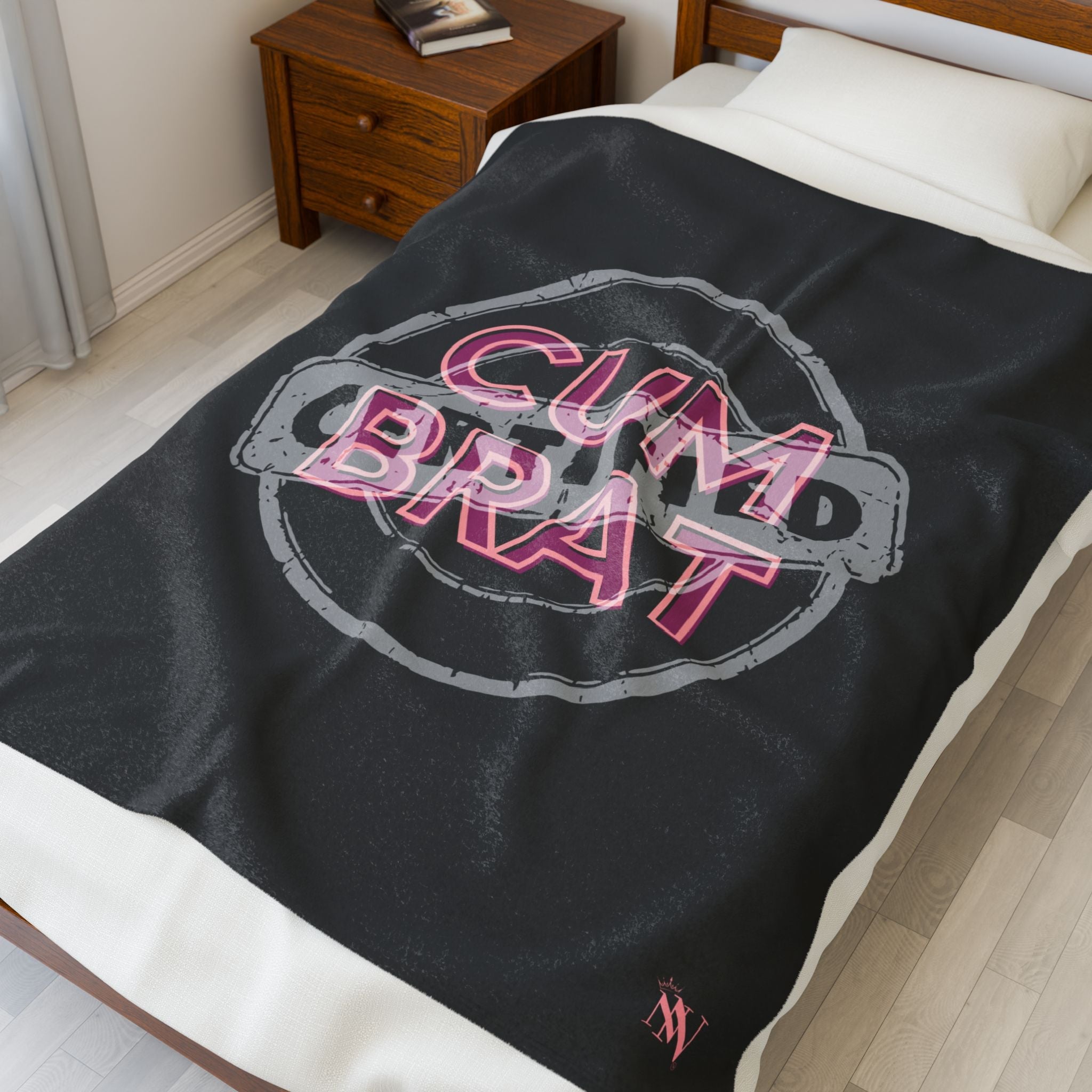 Certified: Cum Brat | Mix & Match Fun-Flirty Lovers’ Blankets