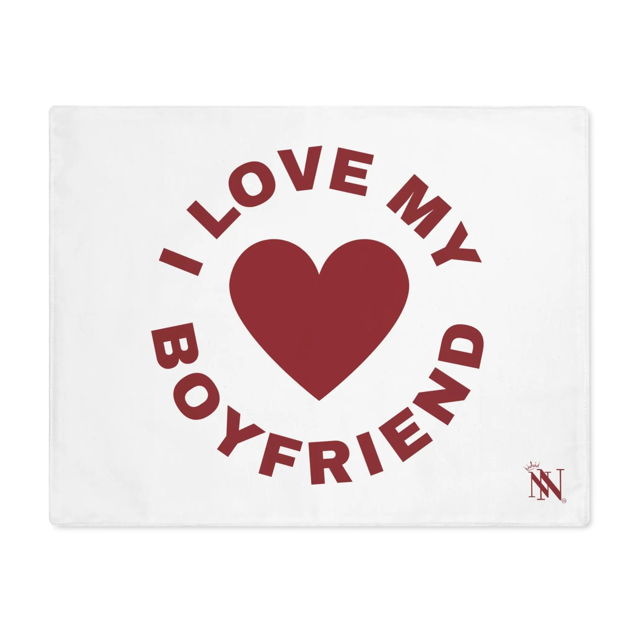I Love My Boyfriend Heart | Mix & Match Playful Fun-Flirty Lovers’ Toy Mats