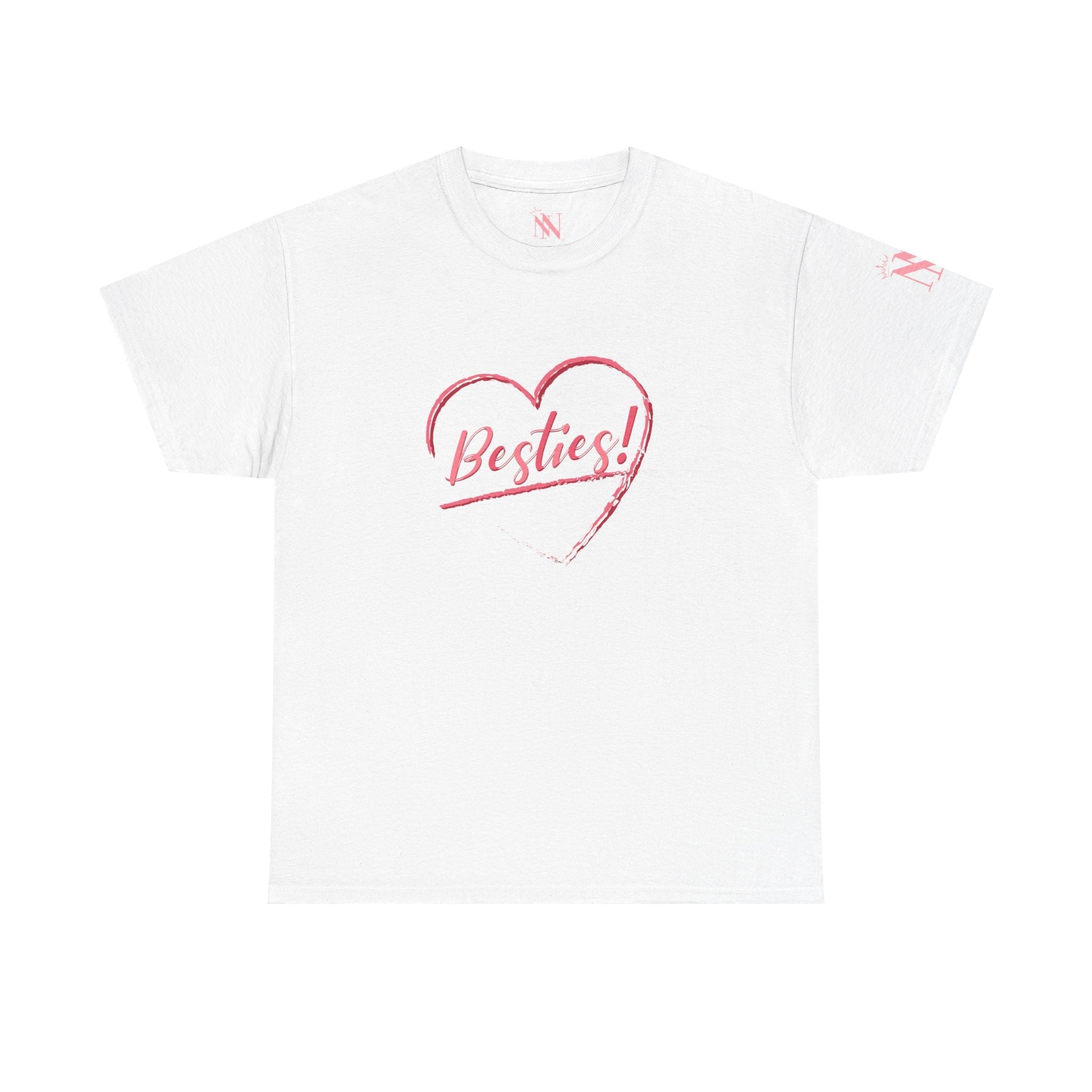 Besties! | Mix & Match 100% Cotton Unisex Fun-Flirty Lovers’ Tees