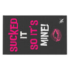 Sucked It So It’s Mine! With a Kiss | Nectar Napkins Fun-Flirty Lovers’ Towels