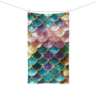 Colorful Gold Mermaid Scales | Mix & Match Original Fun-Flirty Lovers’ Towels
