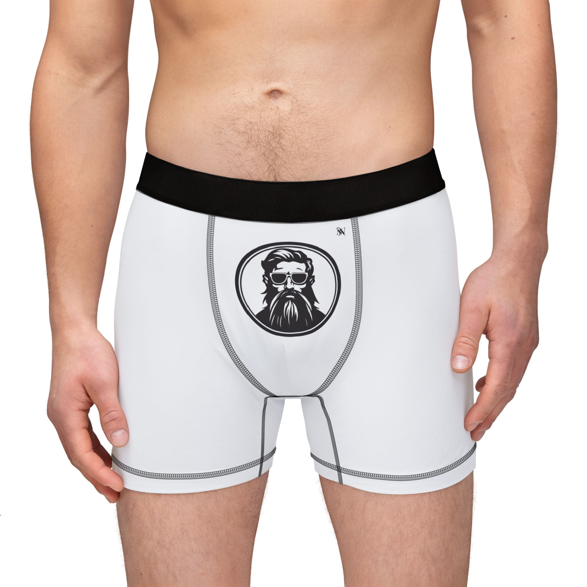 Just Cool Bearded Man Naughty Sex Gifts for Him Men’s Boxer Briefs