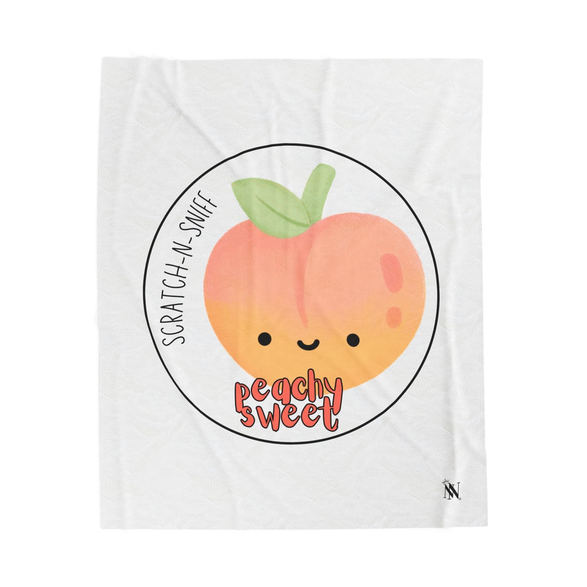 Peachy Sweet Scratch N Sniff | Mix & Match Fun-Flirty Lovers’ Blankets