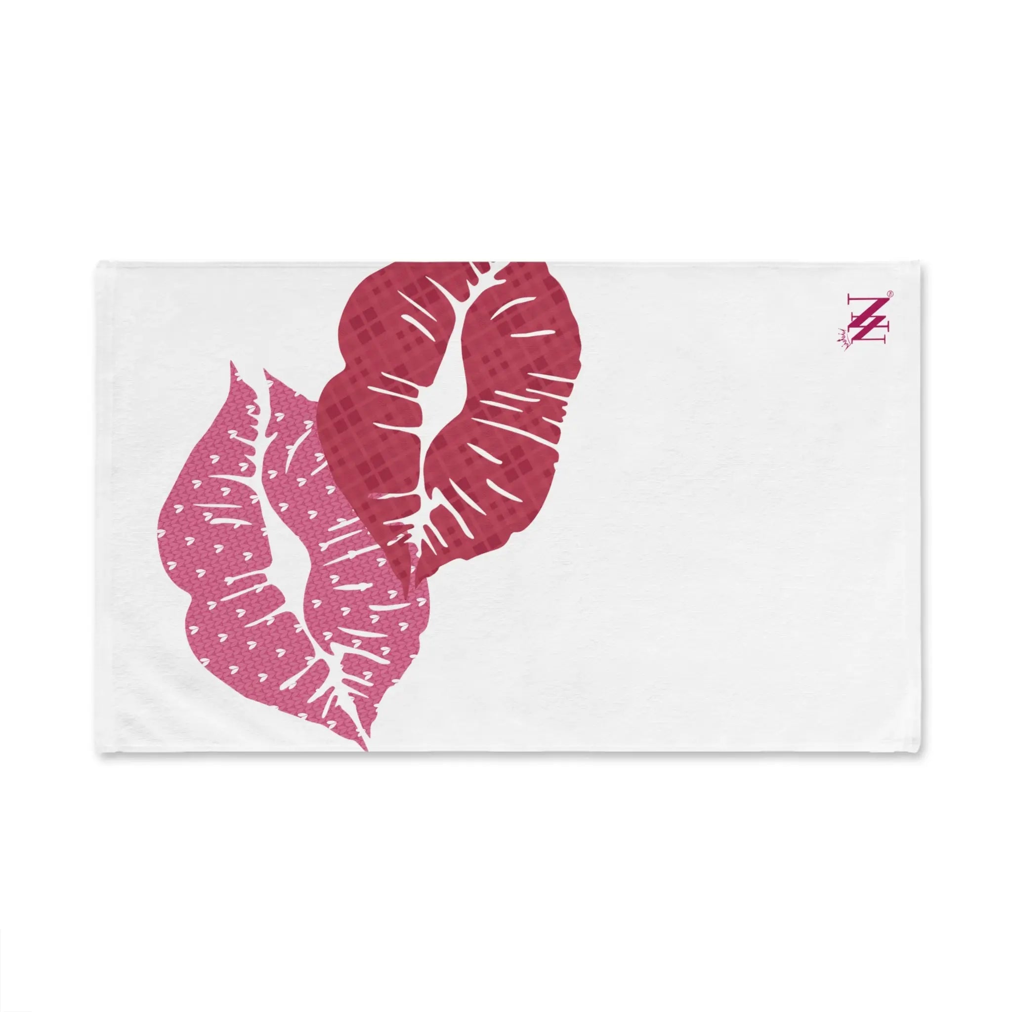 Dramatic Lips Pink Kiss | Mix & Match Classic Fun-Flirty Lovers’ Towels
