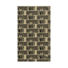 What Happened? Patterned Gold | Nectar Napkins Classic Fun-Flirty Lovers’ Towels