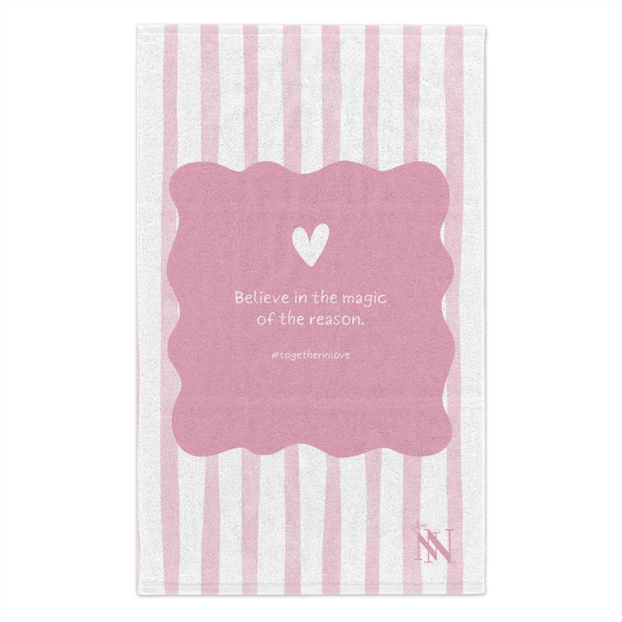 Believe in The Magic of the Reason | Mix & Match Soft Fun-Flirty Lovers’ Towels