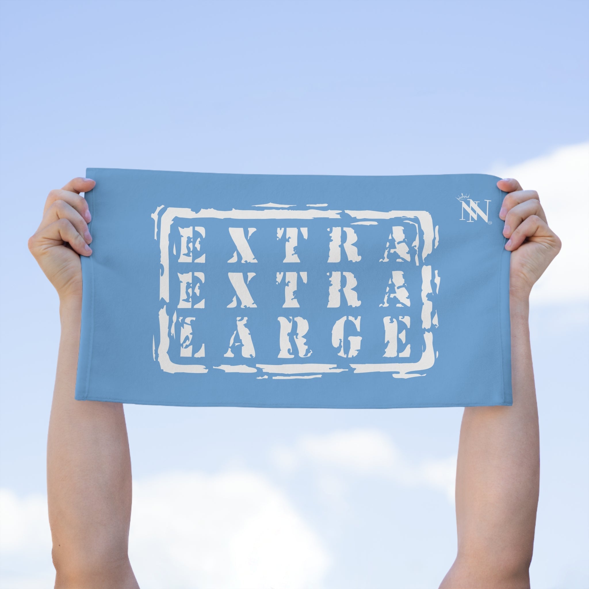 Extra Extra Large Light Blue | Mix & Match Soft Fun-Flirty Lovers’ Towels