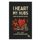 I Heart My Hubs | Mix & Match Soft Fun-Flirty Lovers’ Towels