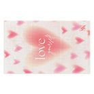 Love Yourself Heart Pattern Fun Sex Towel