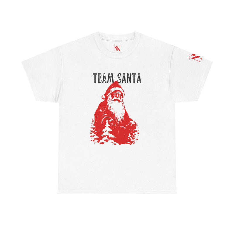Team Santa | Mix & Match Cotton Unisex Fun-Flirty Lovers’ T-Shirts