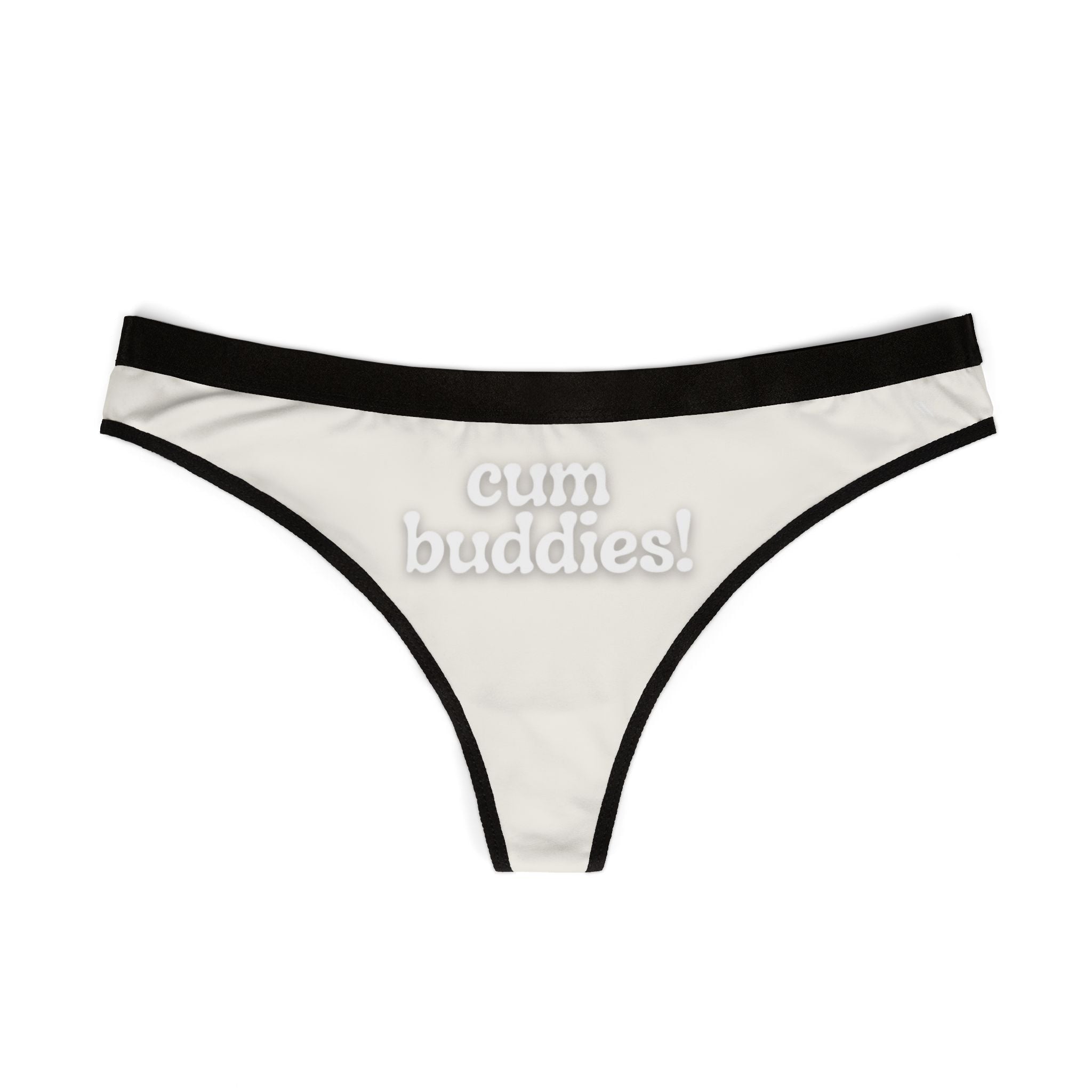 Cum Buddies! | Mix & Match Women’s Fun-Flirty Lovers’ Thongs