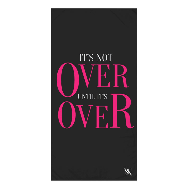 It’s Not Over Until It’s Over | Mix & Match XL Fun-Flirty Lovers’ Towels