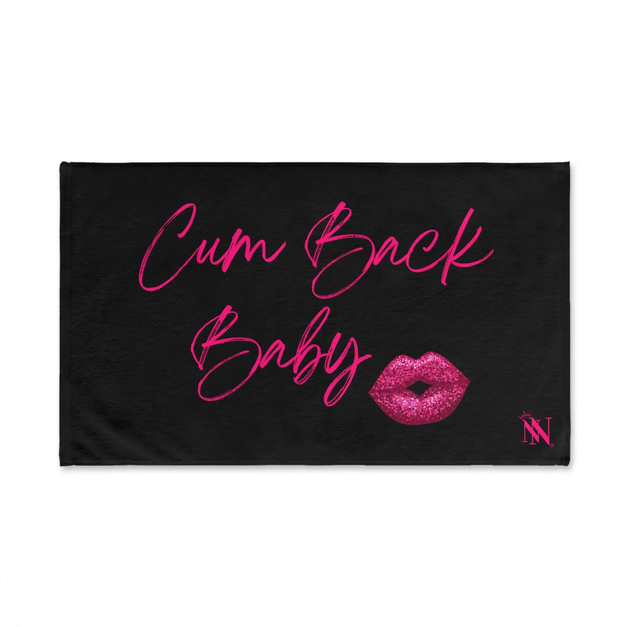 Cum Back Baby Kiss Mark Cum Towel