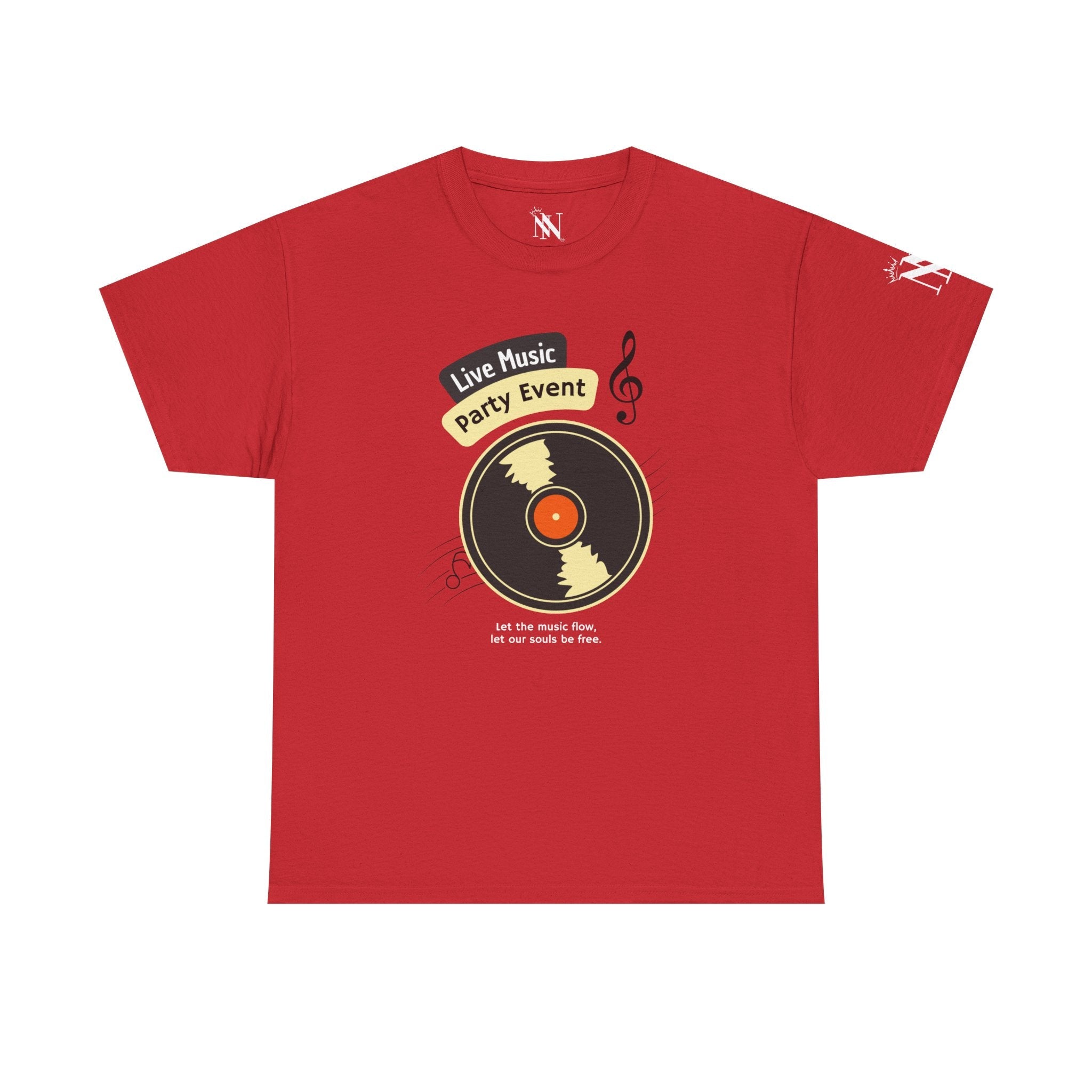 Let the Music Flow Sex Gifts 100% Cotton T-Shirt