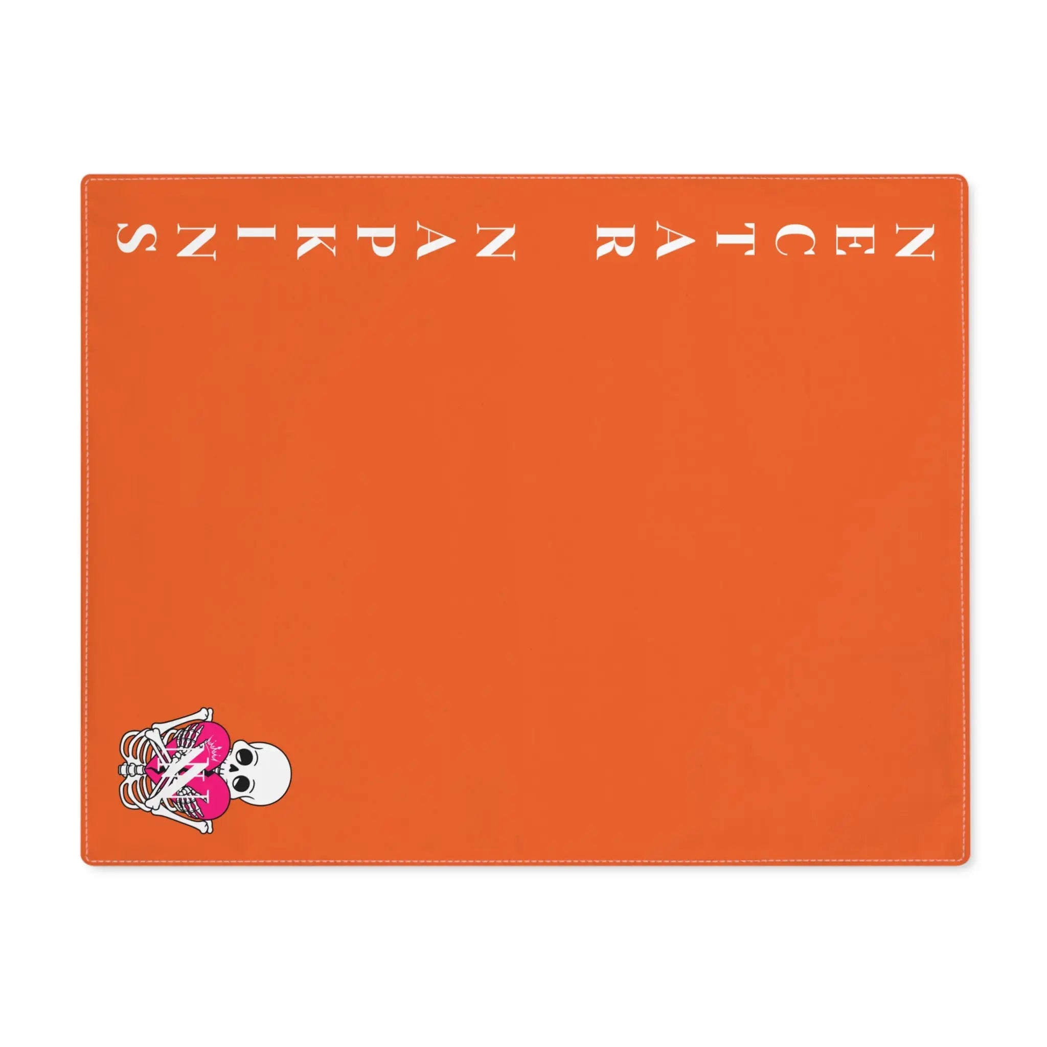 Nectar Napkins Brand Orange Sex Toy Mat