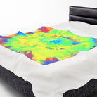 Bright Tie Dye | Mix & Match Velveteen Fun-Flirty Lovers’ Blankets