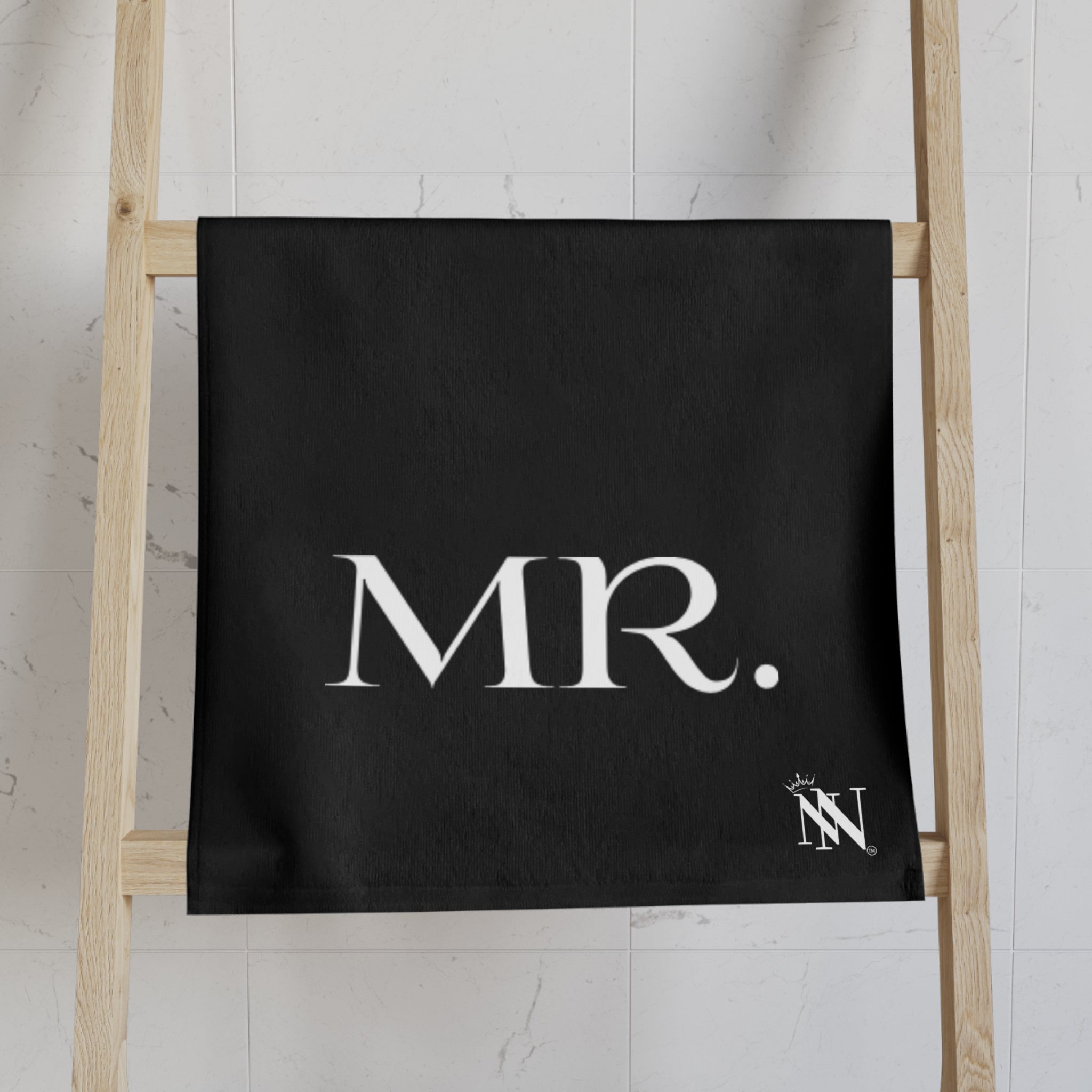 Mr Mrs Shareables Black | Mix & Match Classic Fun-Flirty Lovers’ Towels