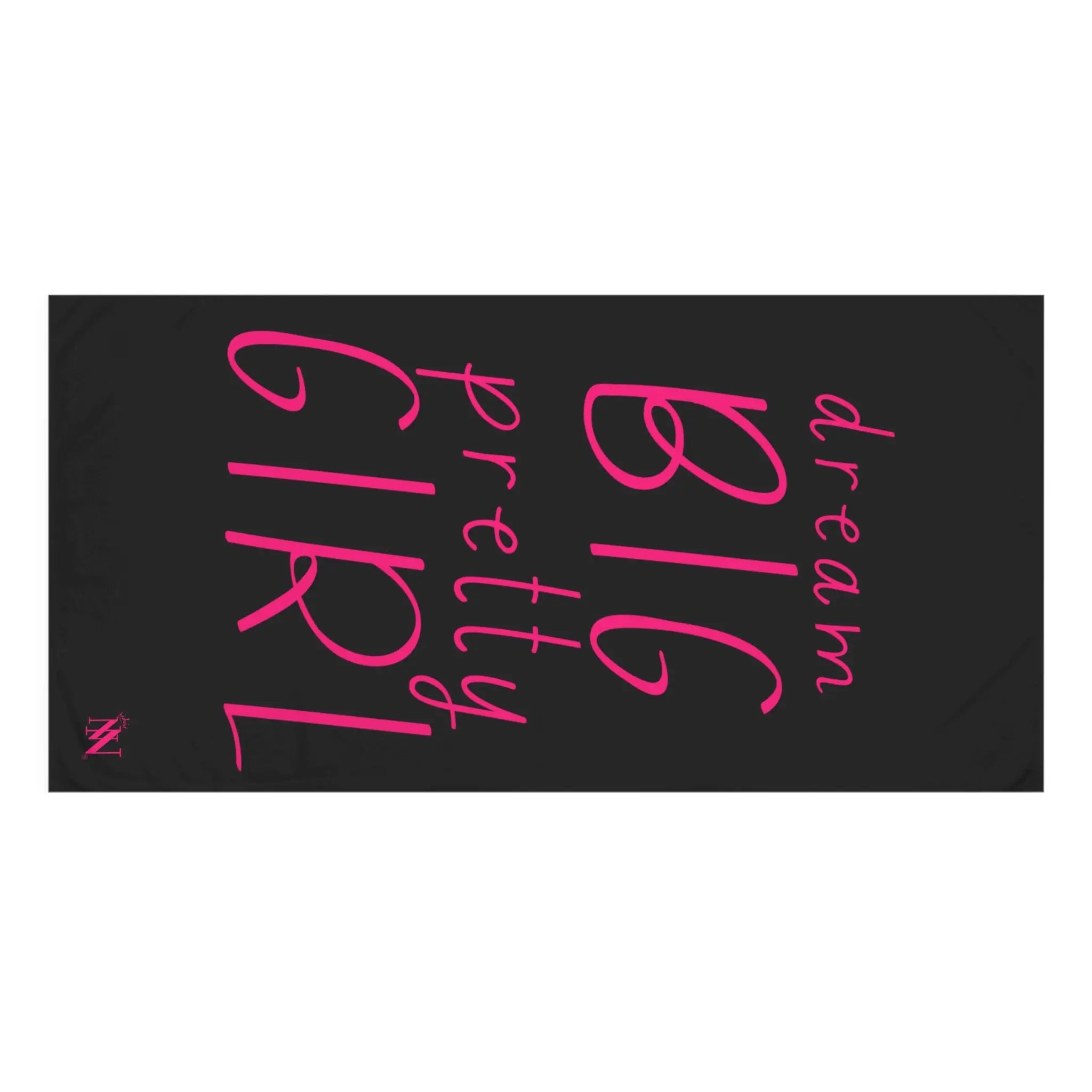 Dream BIG Pretty GIRL | Nectar Napkins XL Fun-Flirty Lovers’ Towels