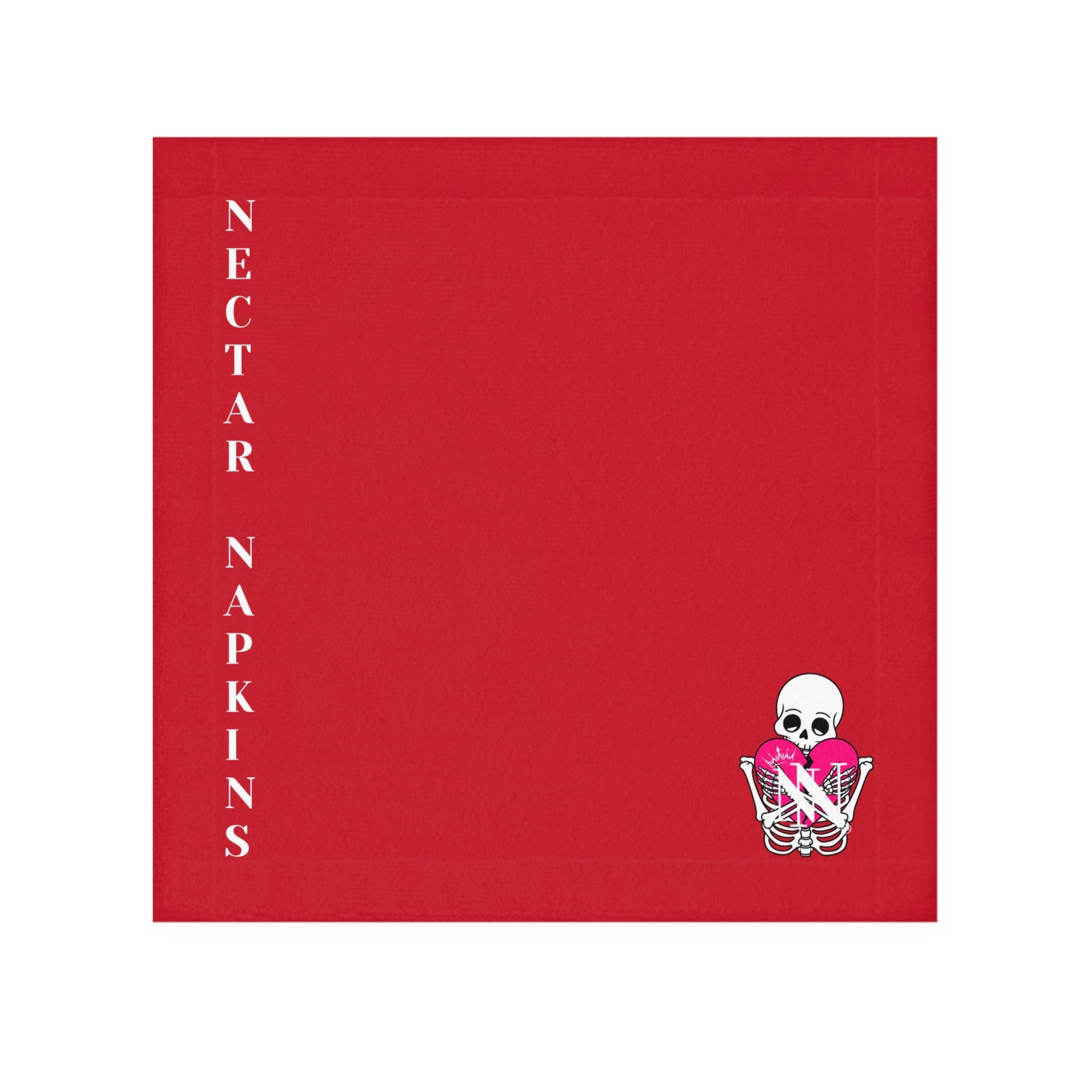 Nectar Napkins Brand Red | Nectar Napkins Lils’ Fun-Flirty Lovers’ Towels