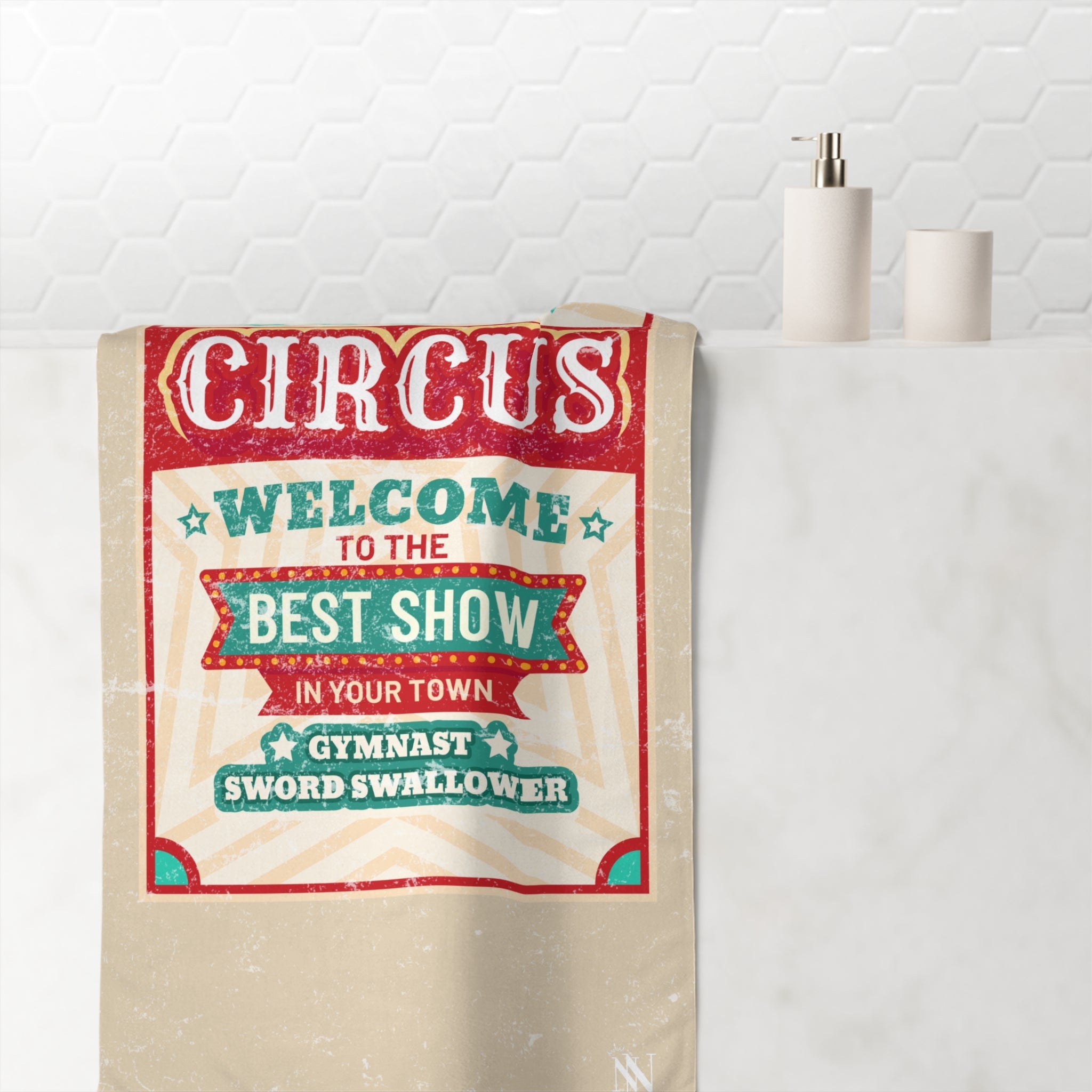 Welcome To The Best Show | Mix & Match Naughty XL Fun-Flirty Lovers’ Towels