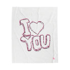 I Love You Bubble | Mix & Match Velveteen Fun-Flirty Lovers’ Blankets
