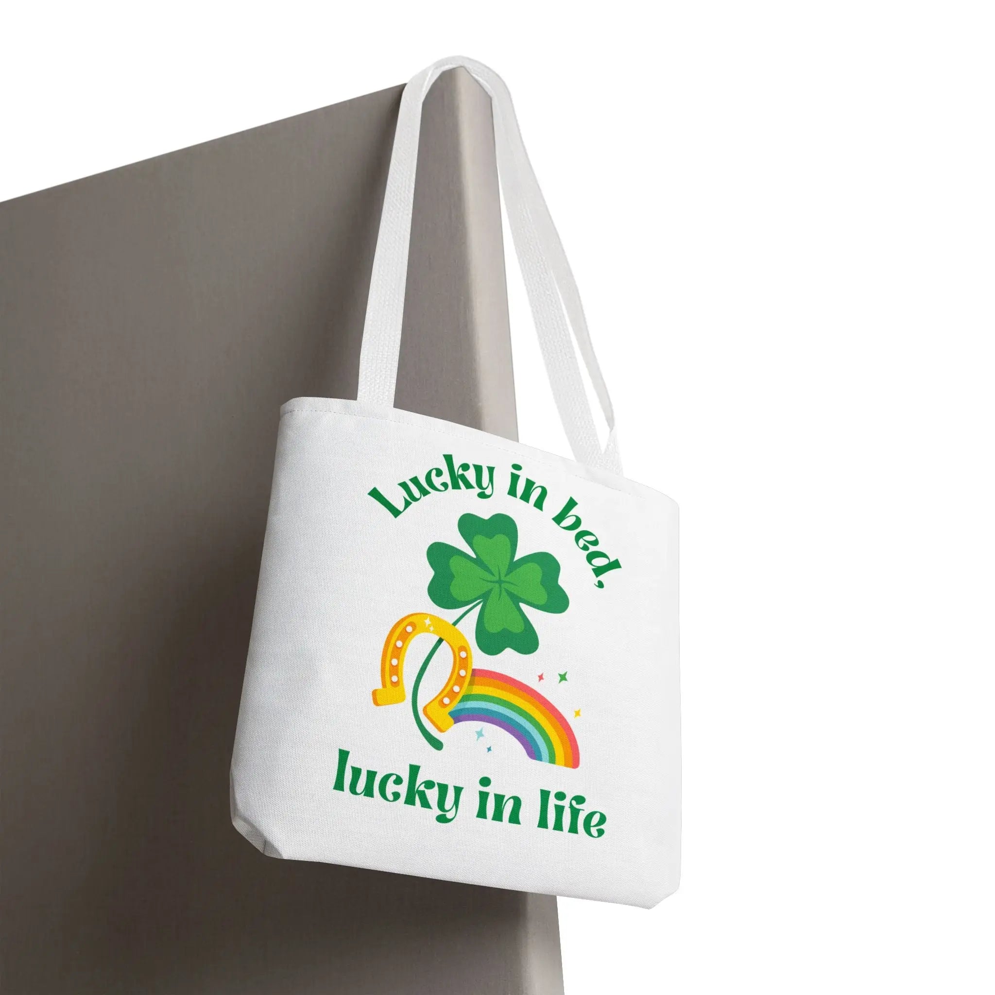 Lucky in Bed Lucky in Life St. Patrick’s Day | Mix & Match Fun-Flirty Lovers’ Totes