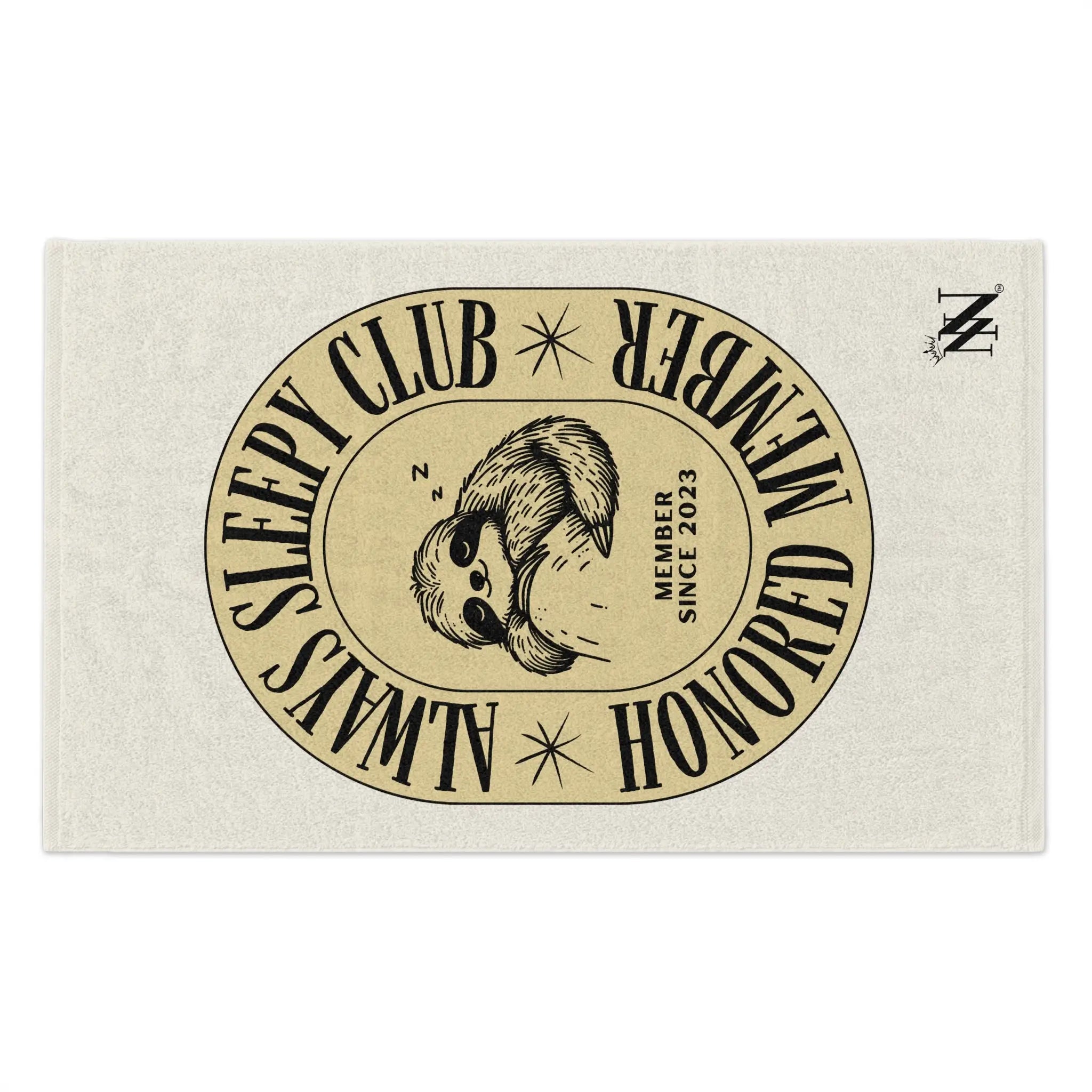 Always Sleepy Club Sloth | Mix & Match Soft Fun-Flirty Lovers’ Towels