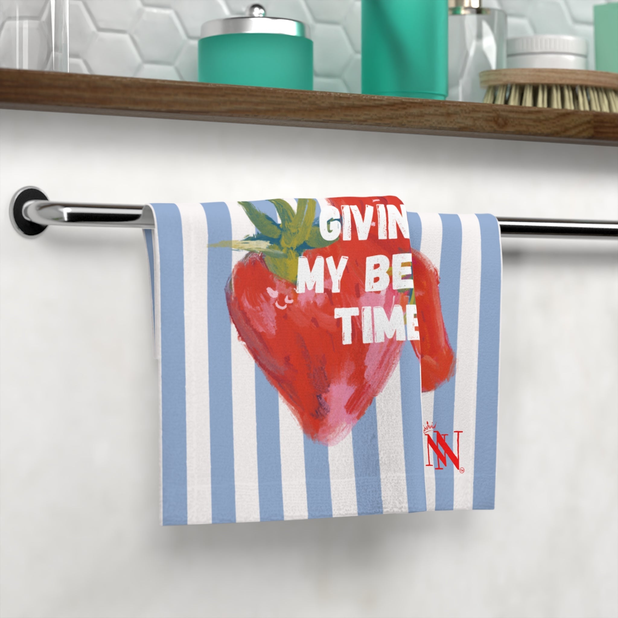 Giving My Best Time Berry | Mix & Match Lils’ Fun-Flirty Lovers’ Towels