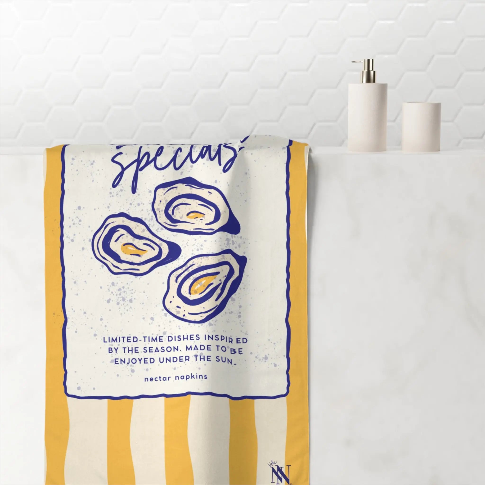 Oyster Summer Specials | Mix & Match XL Fun-Flirty Lovers’ Towels