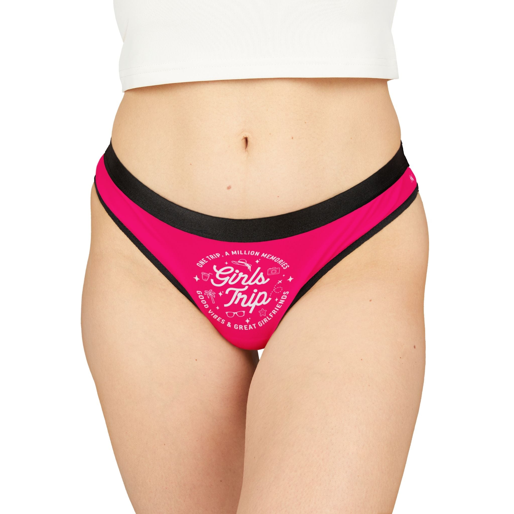 Girls Trip Memories | Mix & Match Women’s Fun-Flirty Lovers’ Thongs