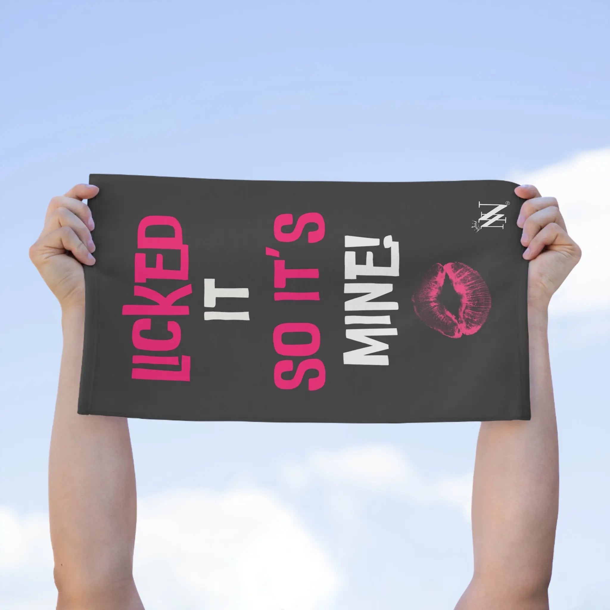 Licked It So It’s Mine! With a Kiss Sex Towel
