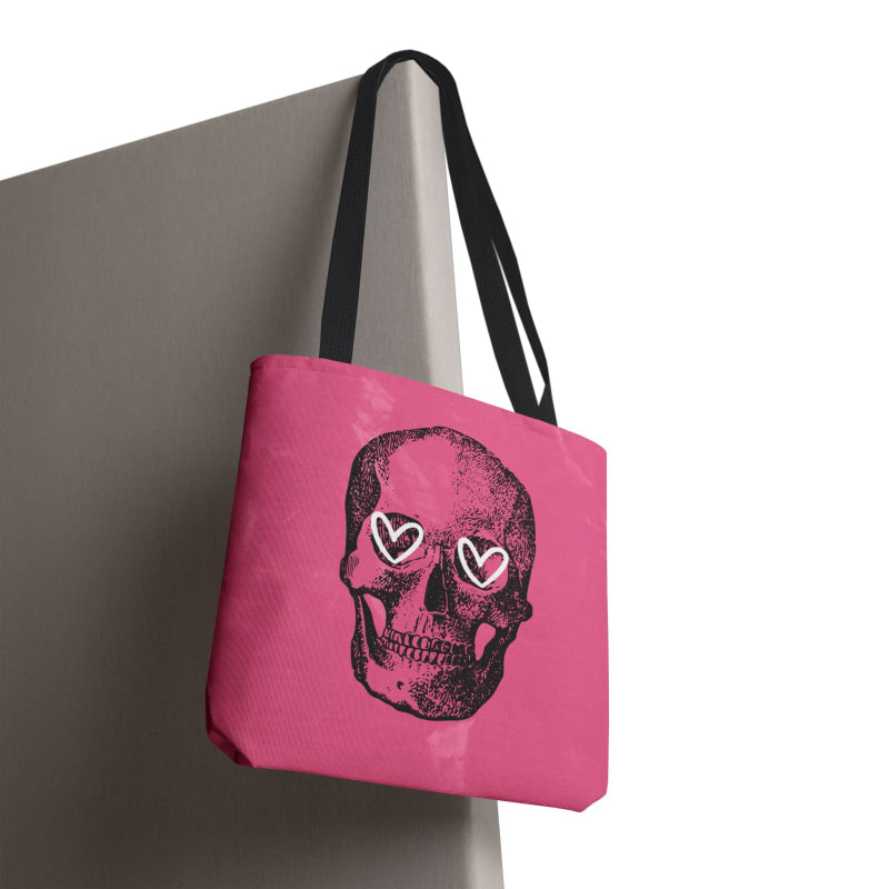 Skull Heart Eyes | Mix & Match Fun-Flirty Lovers’ Totes