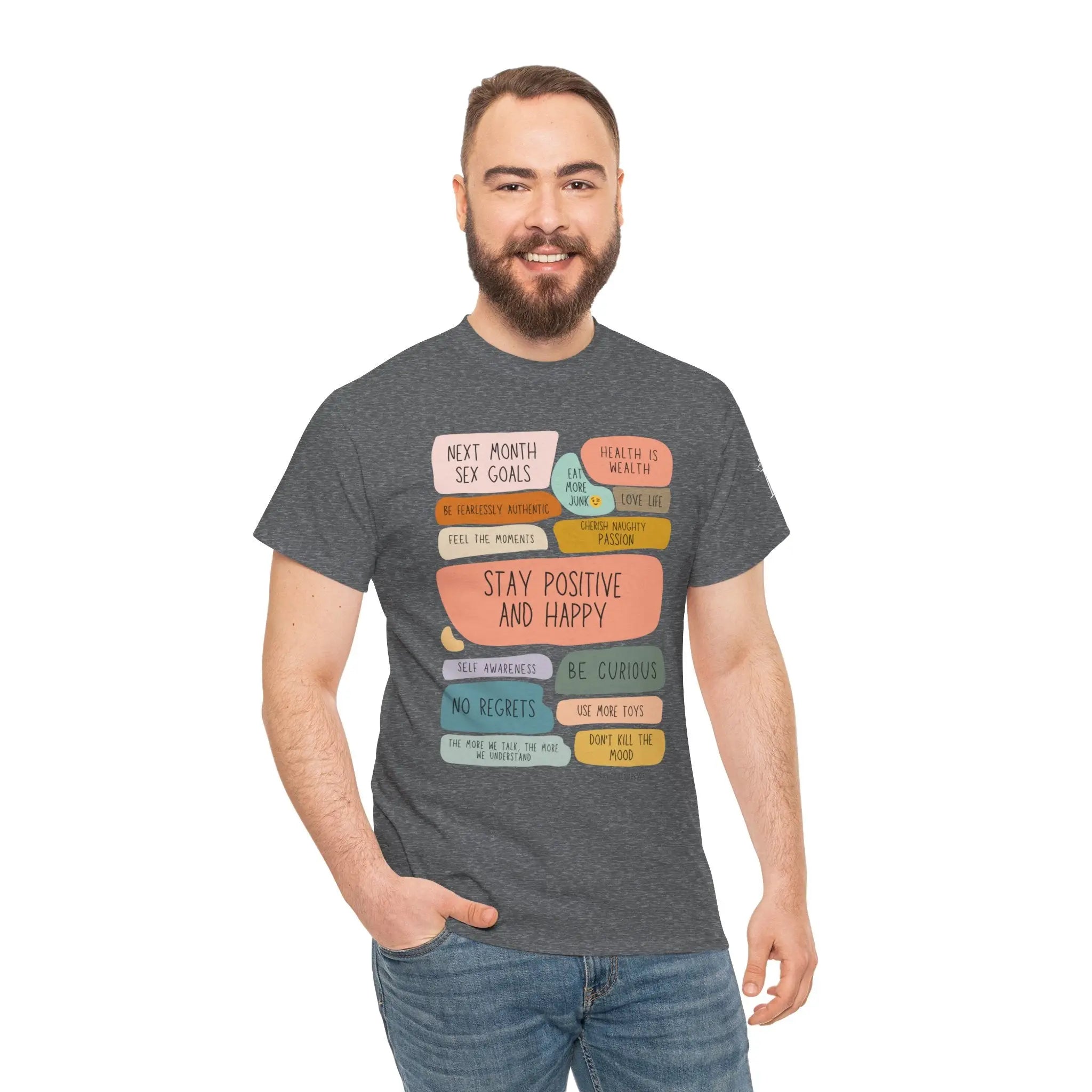 Sex Goals | Mix & Match 100% Cotton Unisex Fun-Flirty Lovers’ Tees