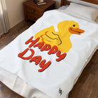 Happy Day Rubber Duck | Mix & Match Soft Fun-Flirty Lovers’ Blankets