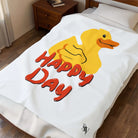 Happy Day Rubber Duck | Mix & Match Soft Fun-Flirty Lovers’ Blankets