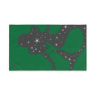 Mermaid Star Green Cum Towel