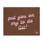 Put You on My to Do List! | Mix & Match Playful Fun-Flirty Lovers’ Toy Mats
