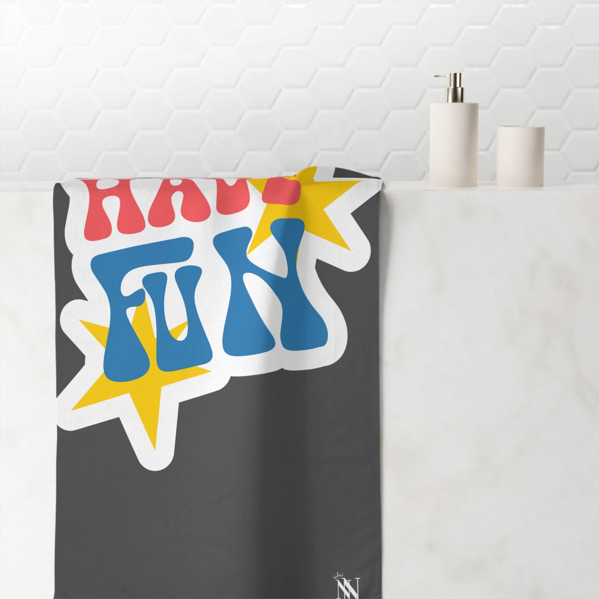 Have Fun Sticker | Mix & Match Naughty XL Fun-Flirty Lovers’ Towels
