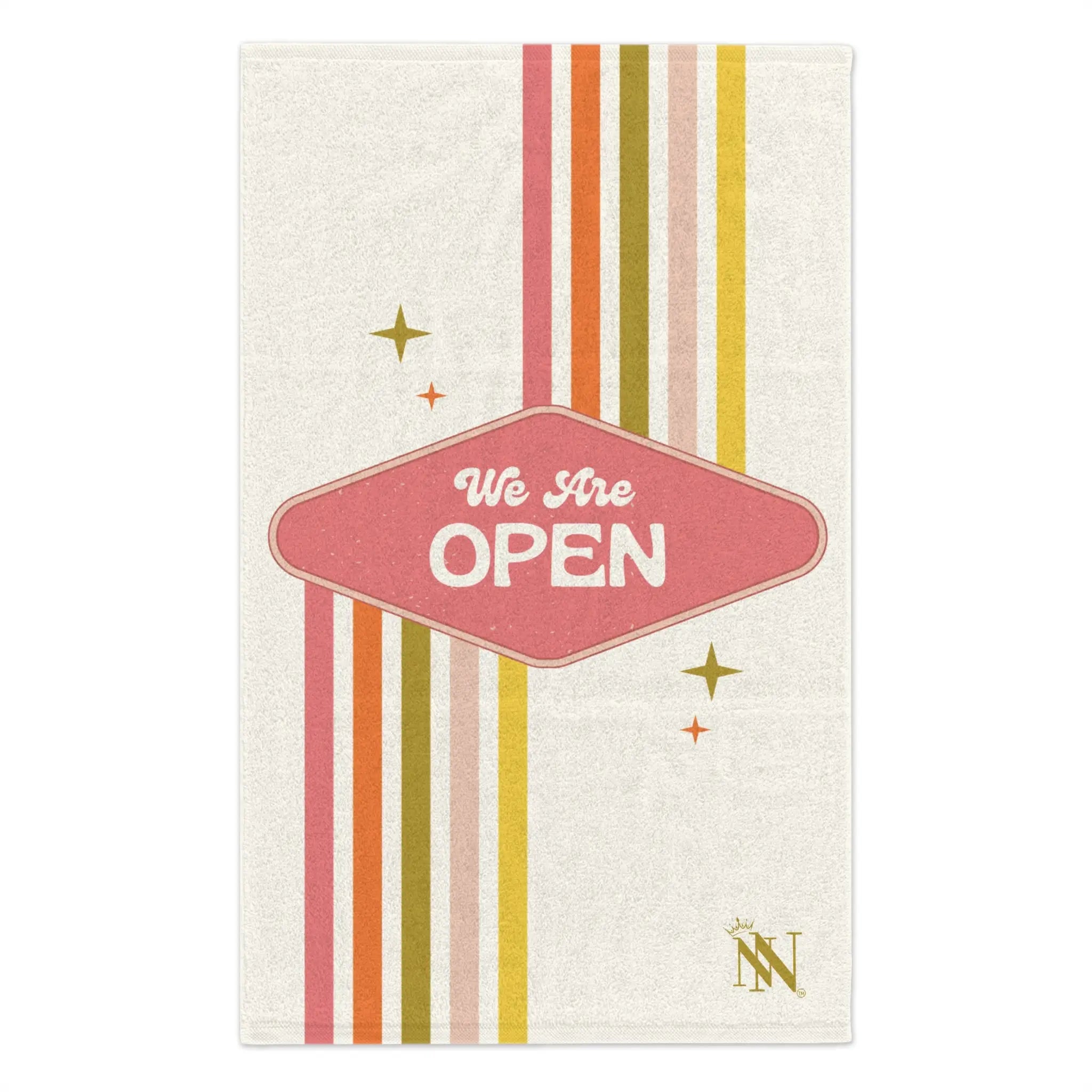 We Are Open Retro Sex Towel