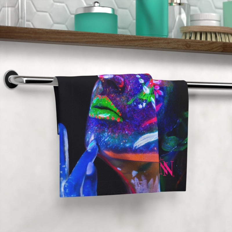 Painted Glow Blacklight Graphic | Mix & Match Lils’ Fun-Flirty Lovers’ Towels