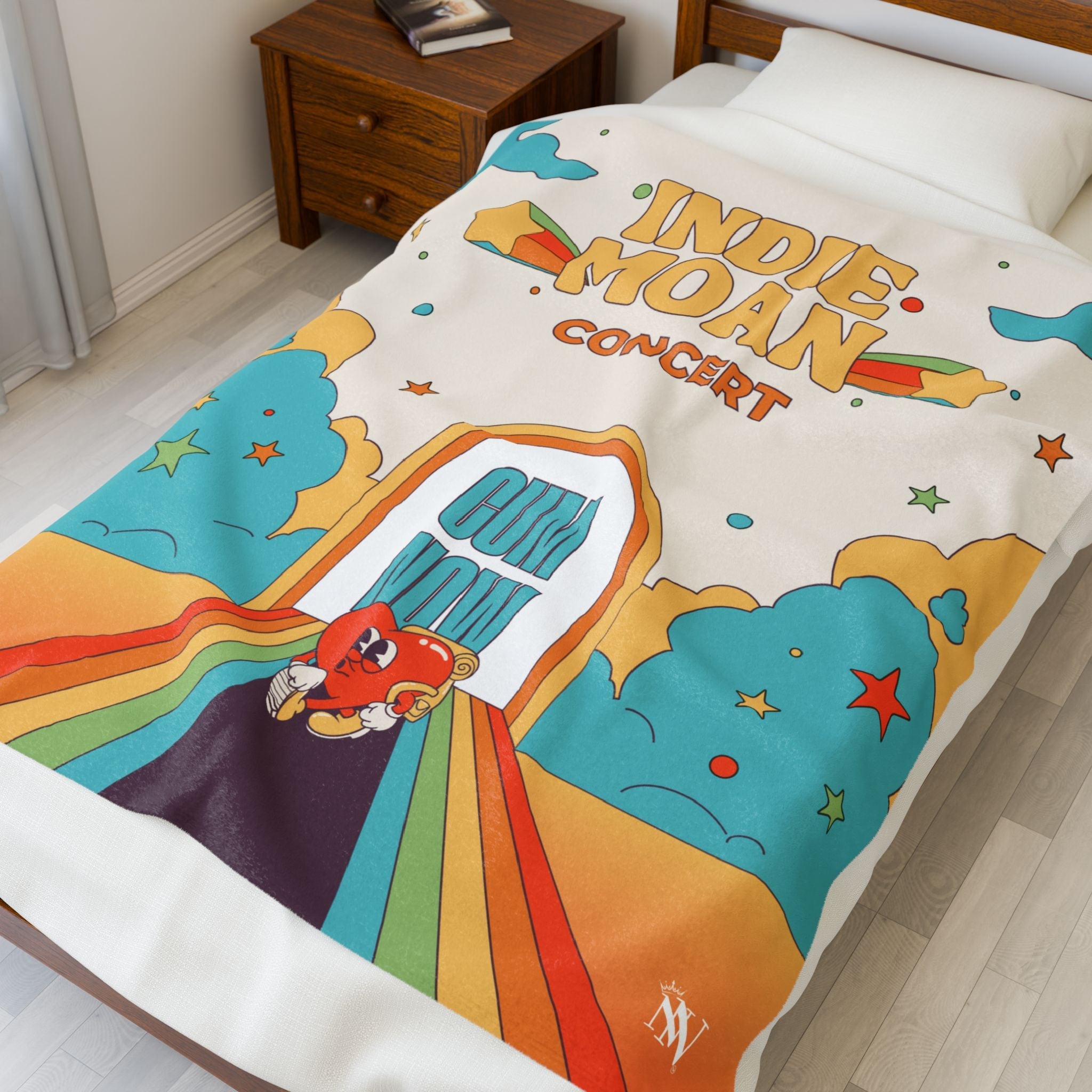 Indie Moan Concert | Mix & Match Soft Fun-Flirty Lovers’ Blankets