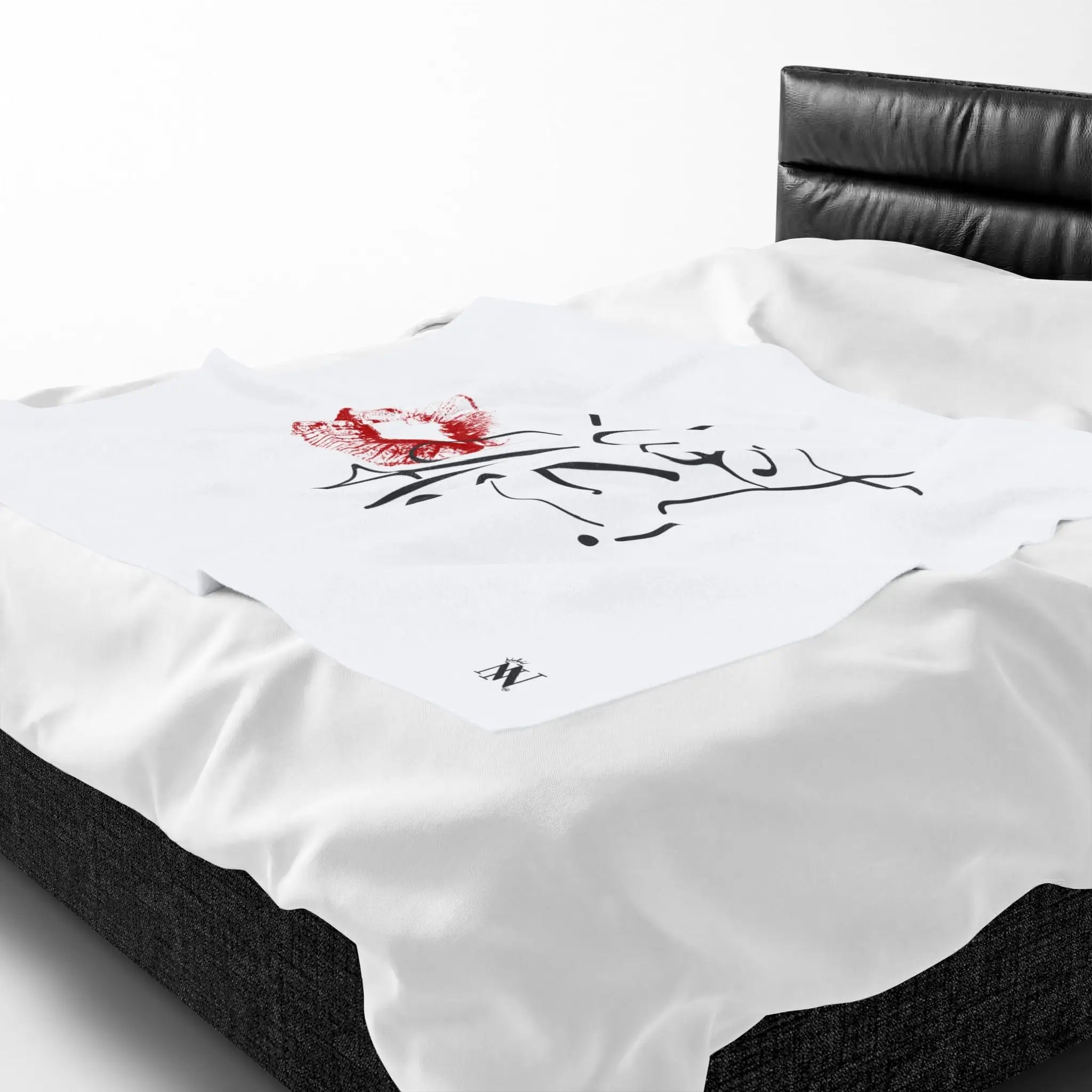 Just Ask! with a Kiss Romantic Gifts Love Blanket