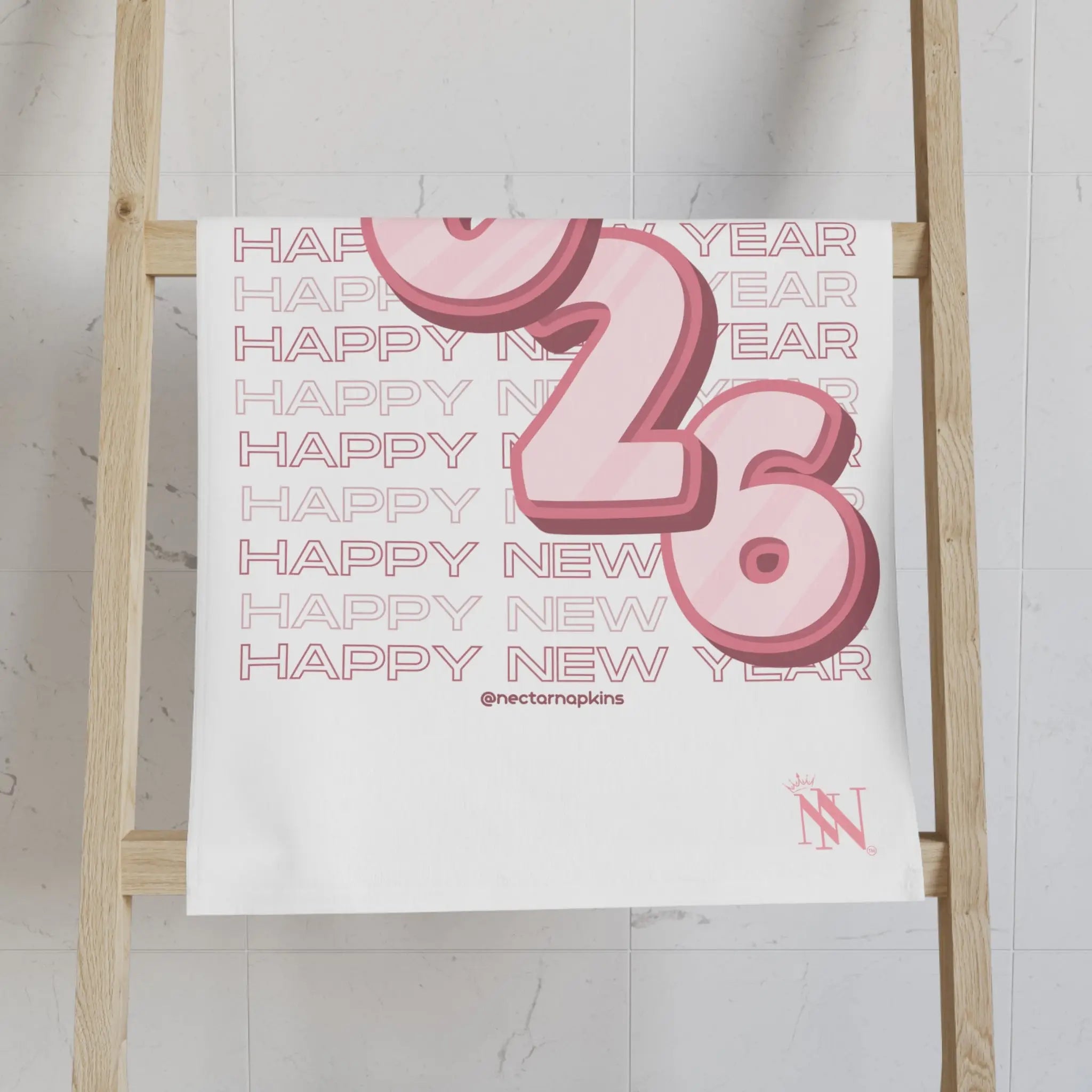 Happy New Year 2026 | Mix & Match Classic Fun-Flirty Lovers’ Towels