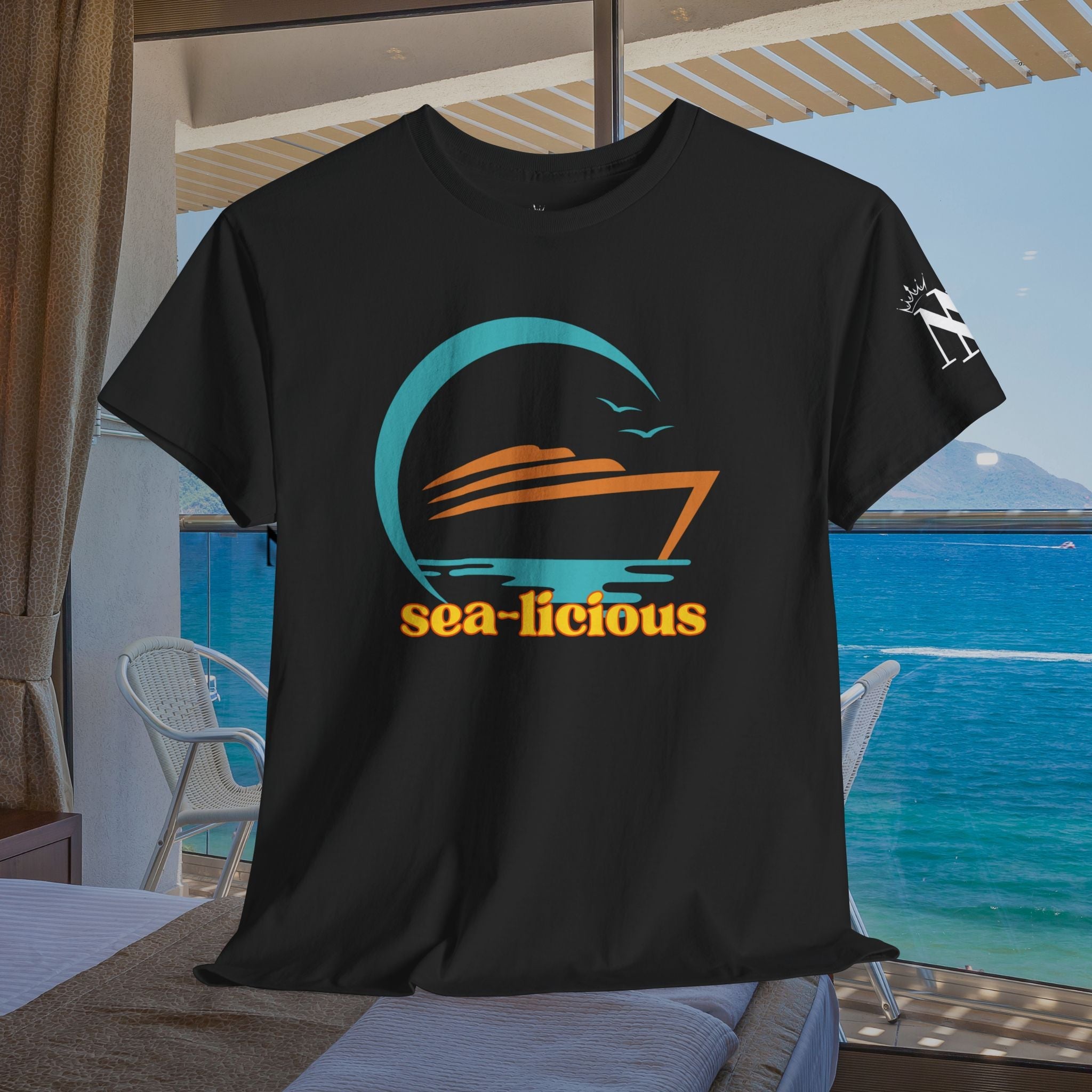 SEA-licious Vacation | Mix & Match 100% Cotton Unisex Fun-Flirty Lovers’ Tees