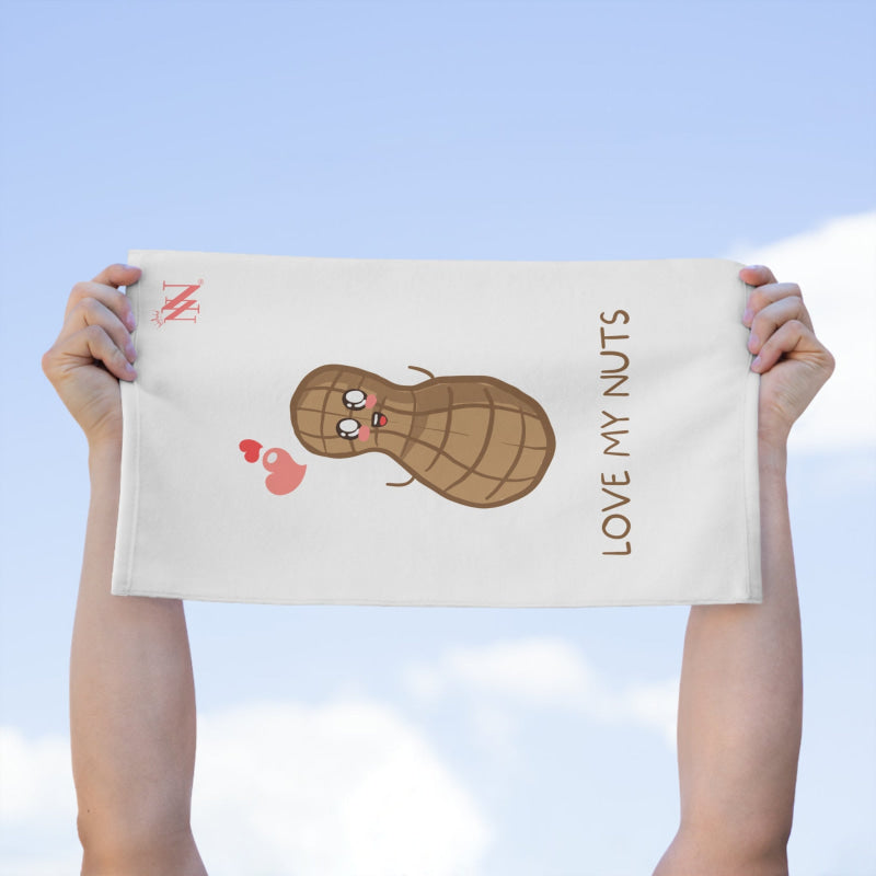 Love My Nuts | Mix & Match Soft Fun-Flirty Lovers’ Towels