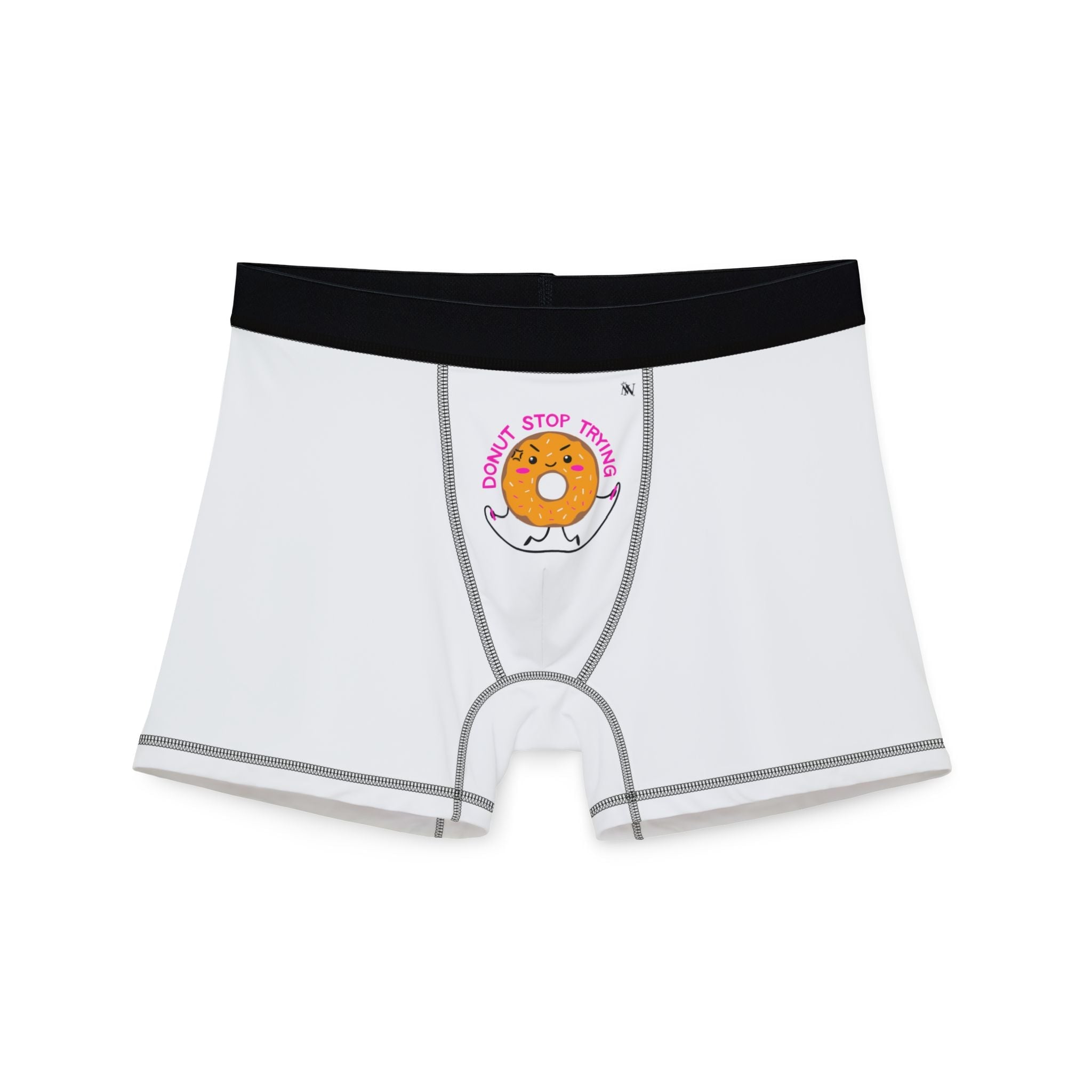 Donut Stop Trying | Mix & Match Fun-Flirty Lovers’ Boxer Briefs