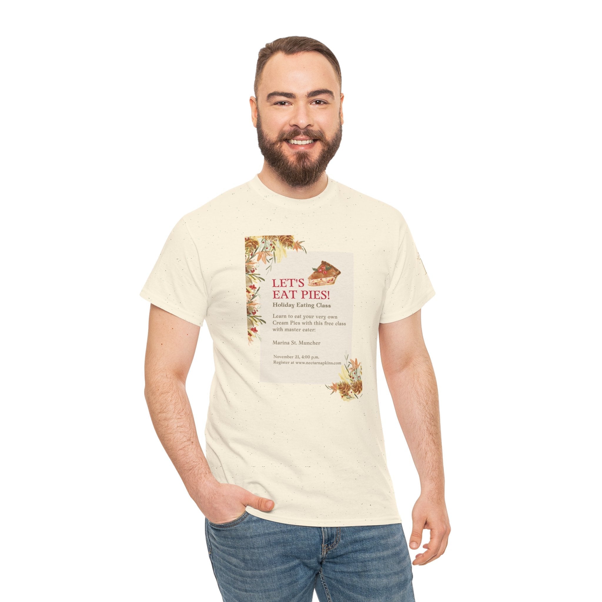 Let’s Eat Pies | Mix & Match 100% Cotton Unisex Fun-Flirty Lovers’ Tees